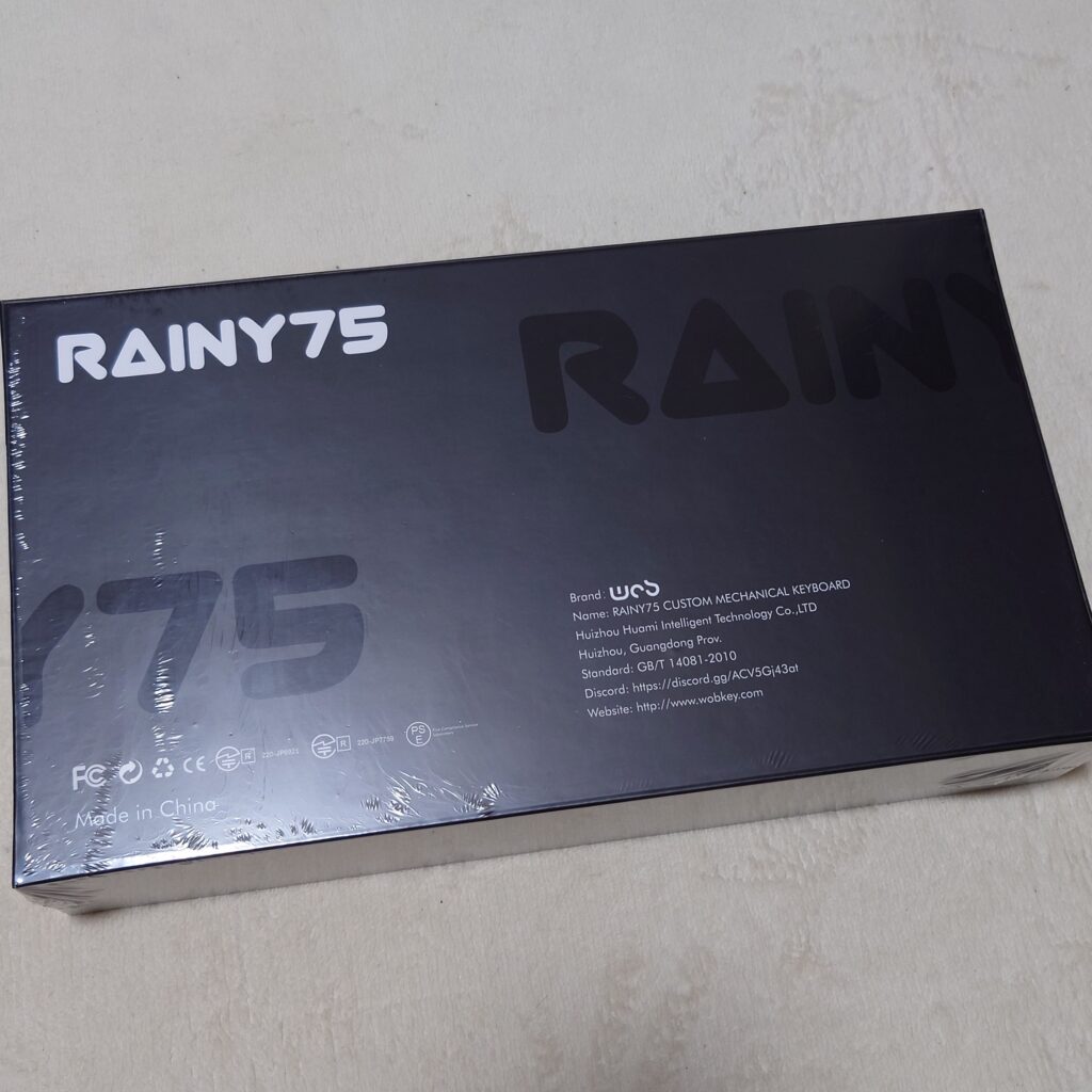WOBKEY Rainy 75 レビュー