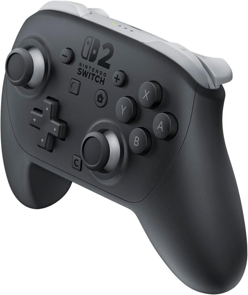 Nintendo Switch 2 Proコントローラー｜静音スティック＆便利なGL/GRボタン搭載