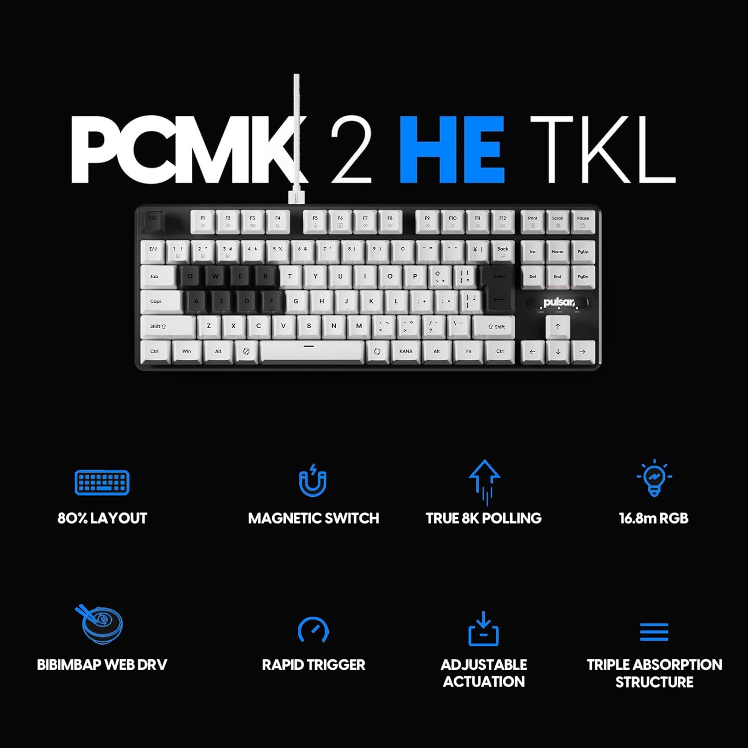PCMK 2HE TKL レビュー