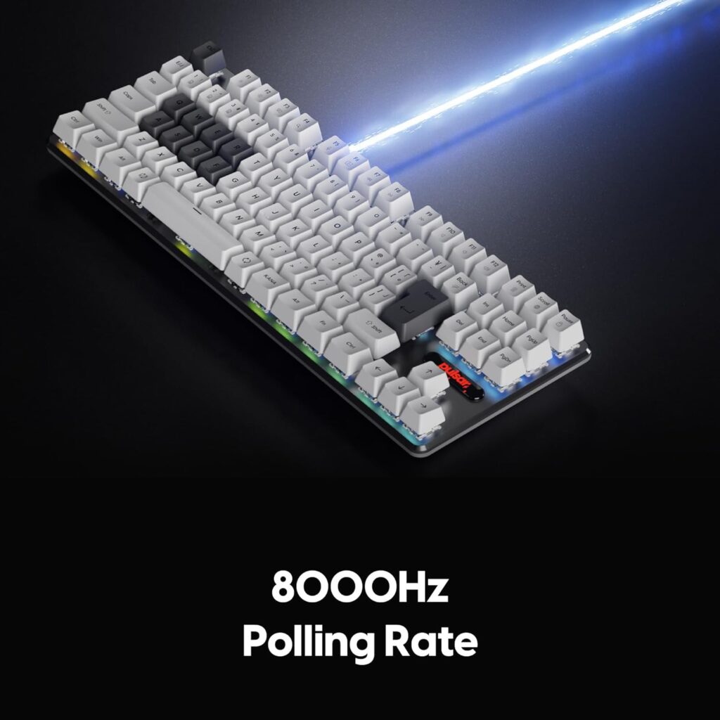 PCMK 2HE TKL 最大8,000Hzの超高速ポーリングレート