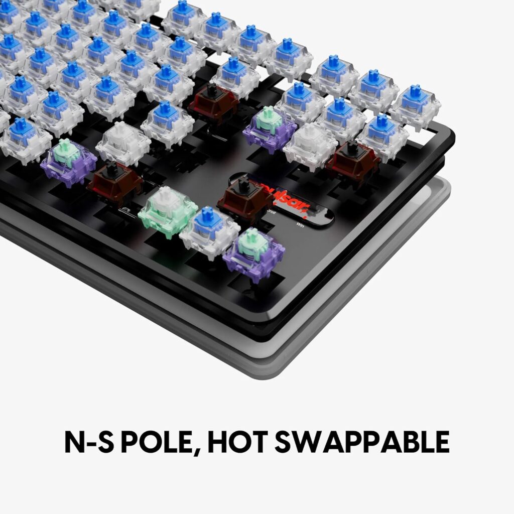 PCMK 2HE TKL ホットスワップ対応でスイッチ交換が可能