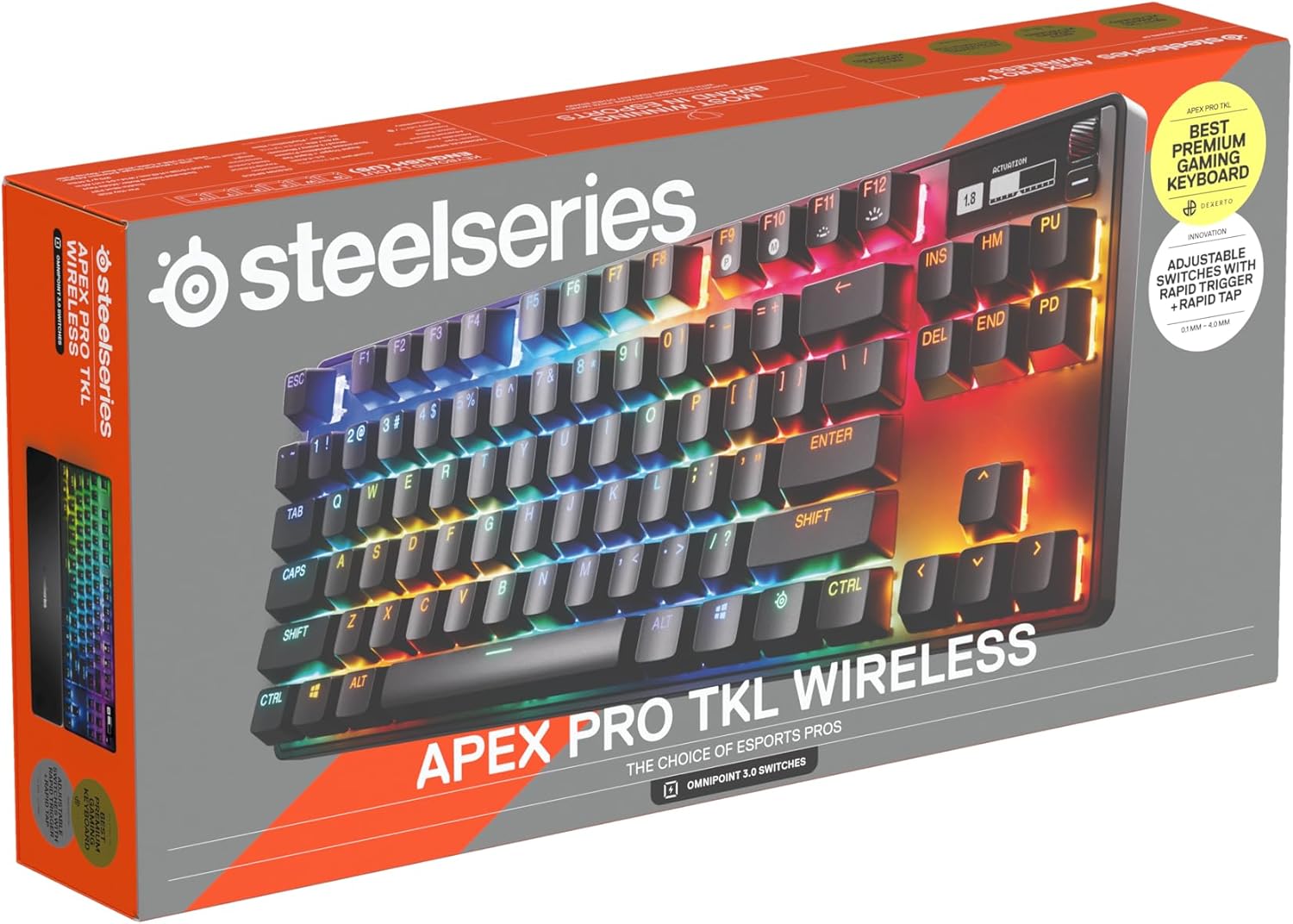 SteelSeries Apex Pro TKL WL Gen 3 JP OmniPoint 3.0 レビュー